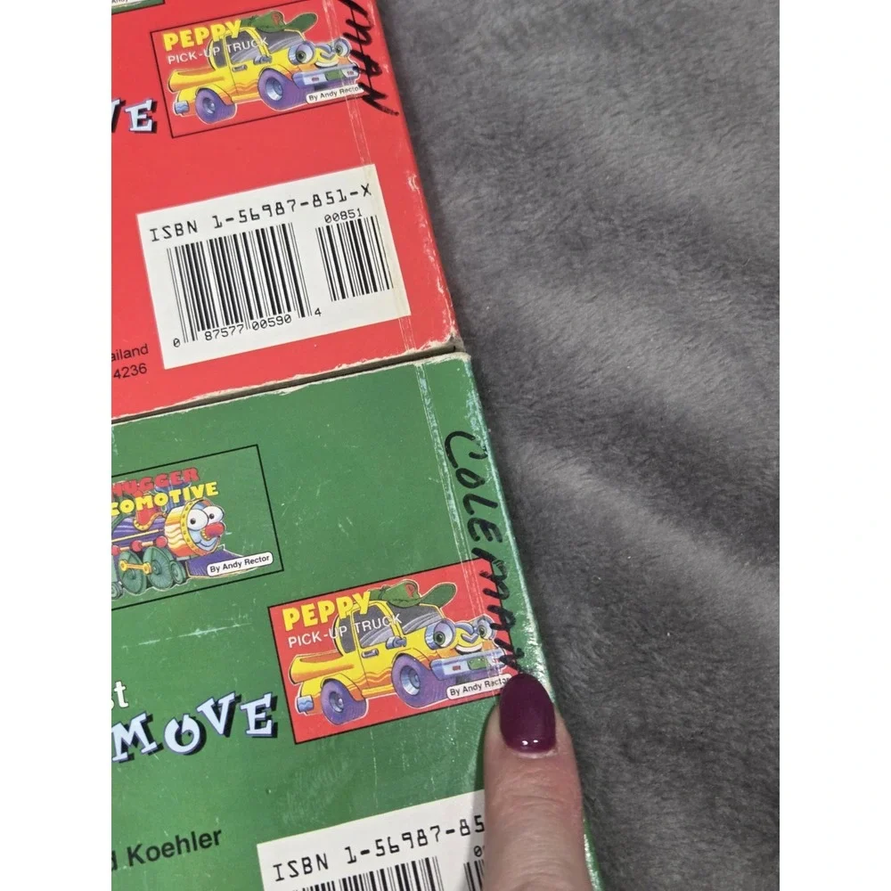 3-Lot VTG My First Things That Move Childrens Brd Books Landoll 1996 Andy Rector